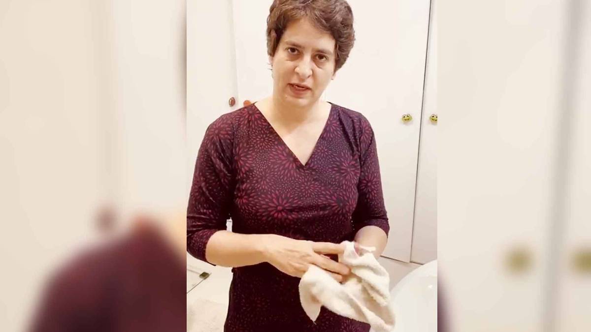 प्रियंका गांधी ने जारी किया वीडियो
