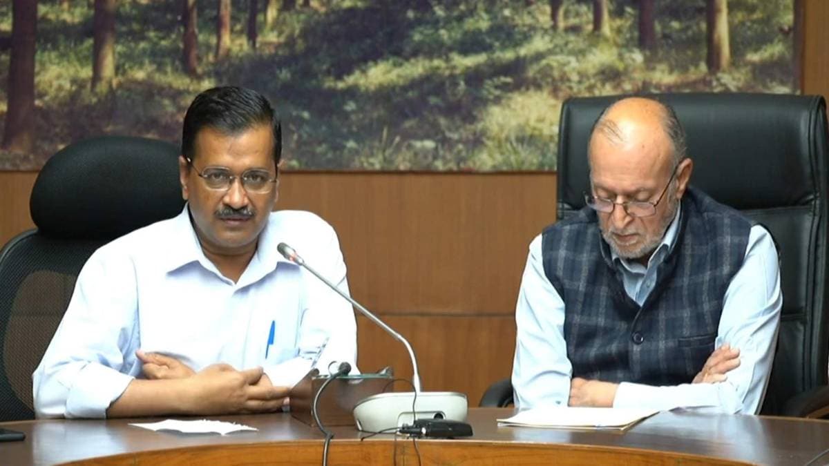 दिल्ली के सीएम केजरीवाल और राज्यपाल
