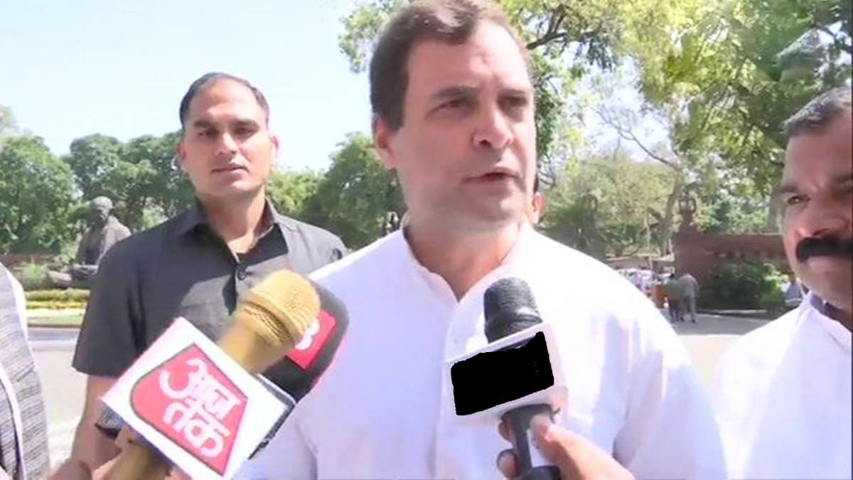 Rahul Gandhi attacked the Modi government