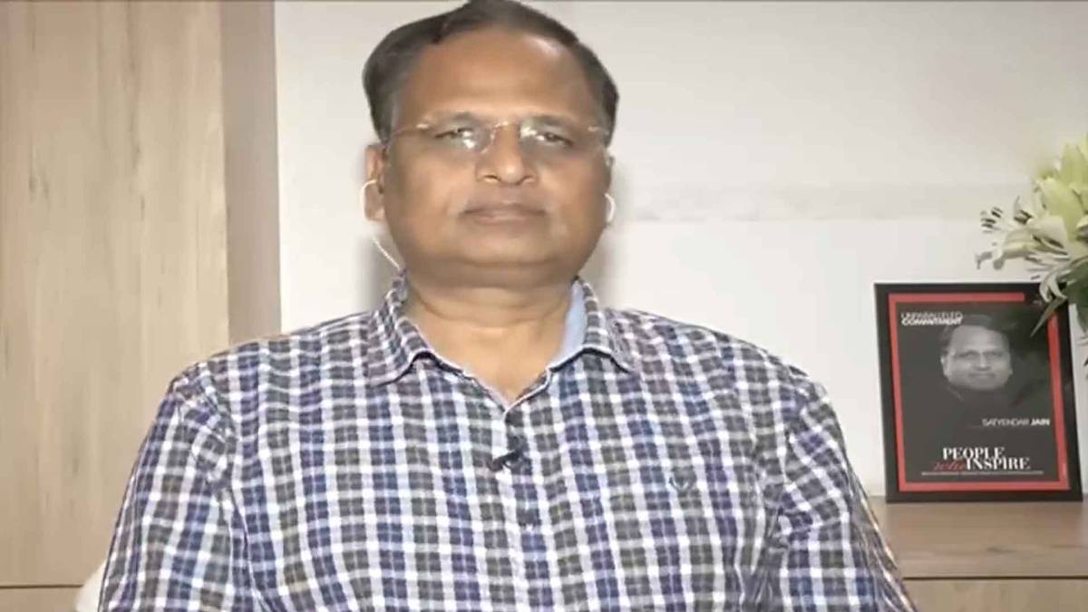 दिल्ली के स्वास्थ्य मंत्री सतेंद्र जैन