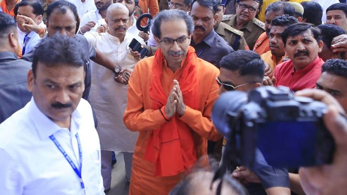 Shiv Sena chief Uddhav Thackeray Ayodhya visit (Photo-@ShivSena)