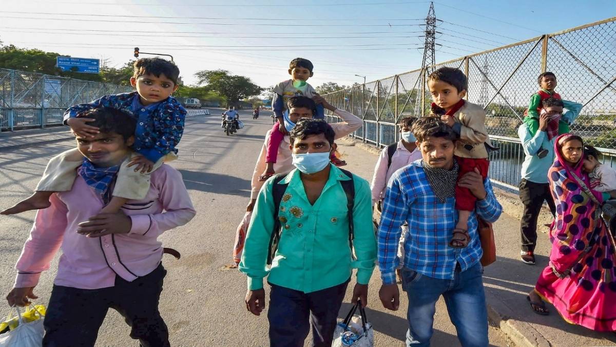 पलायन के लिए लोग मजबूर (File-PTI)