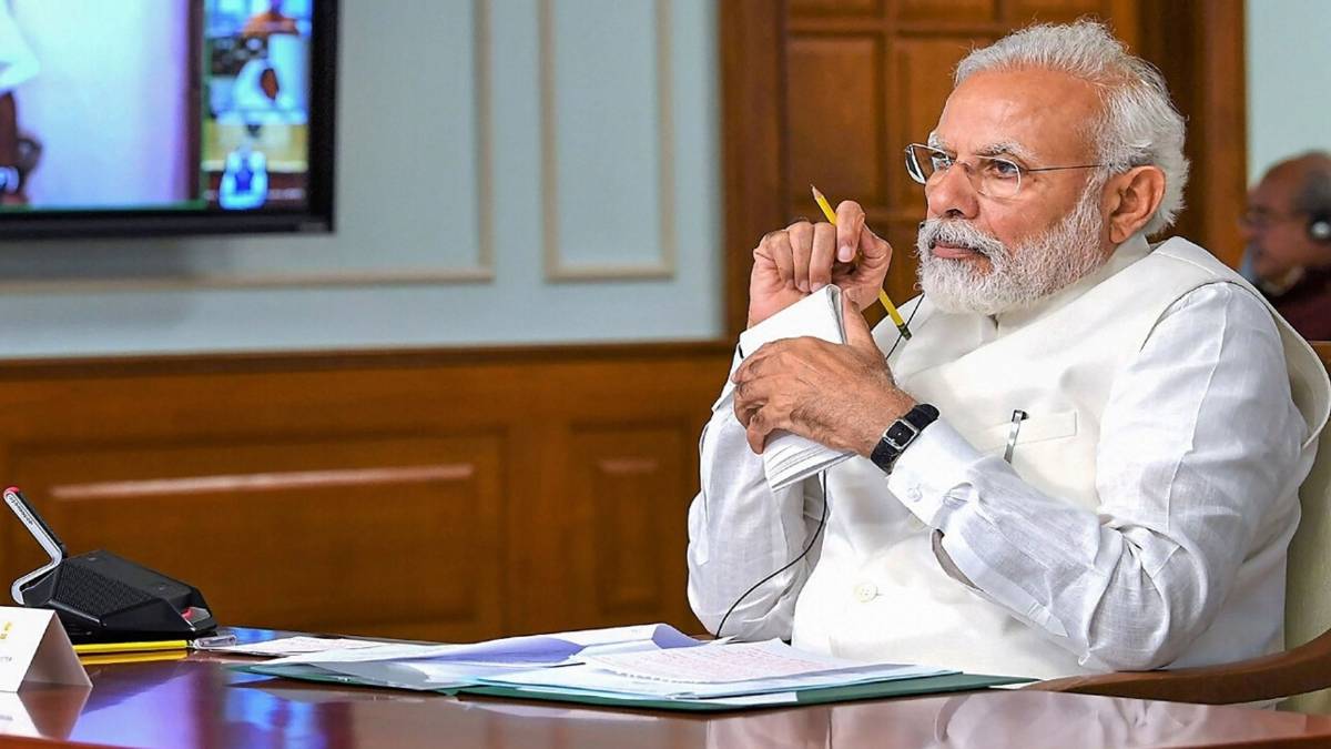 पीएम मोदी की मुख्यमंत्रियों के साथ बैठक (File-PTI)