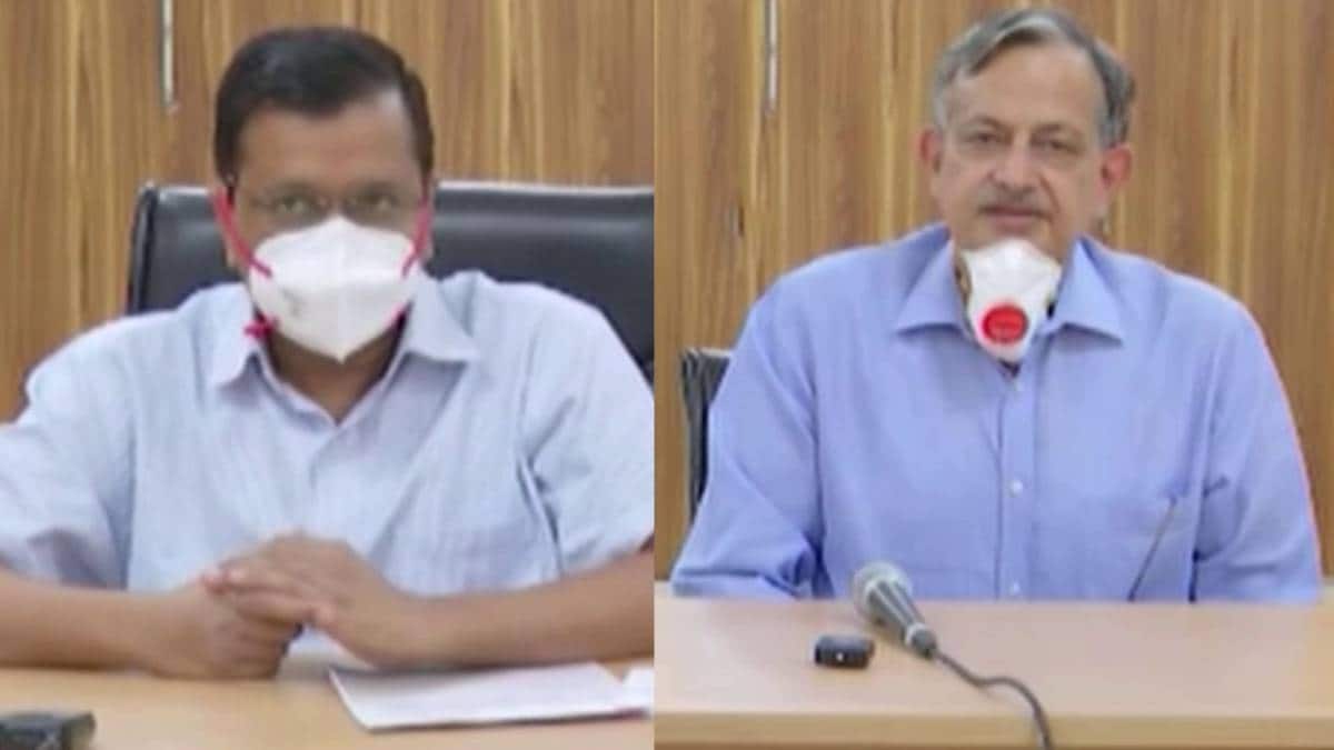 मुख्यमंत्री अरविंद केजरीवाल/ एसके सरीन (फाइल- वीडियो ग्रैब)