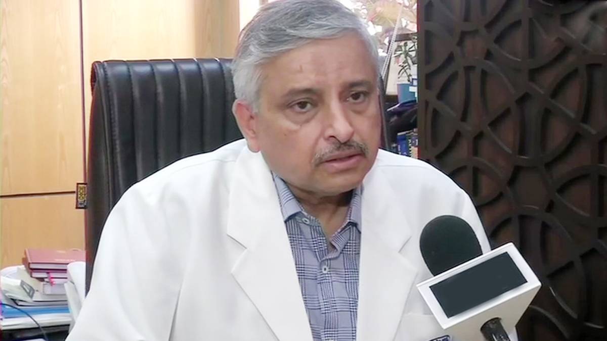 AIIMS director Randeep Guleria (Photo- ANI)