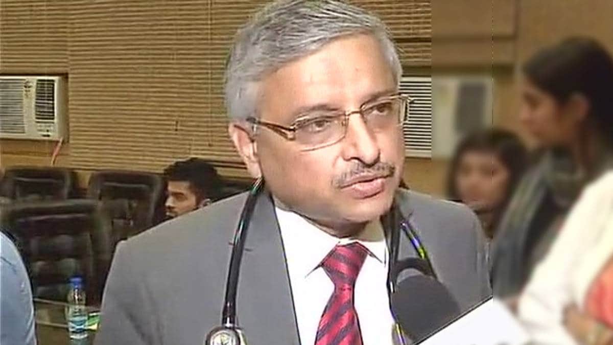 AIIMS director Randeep Guleria (Photo- ANI)