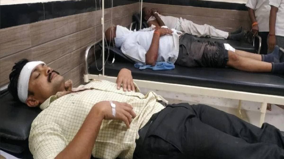 पुलिस पर पथराव (Representational image)