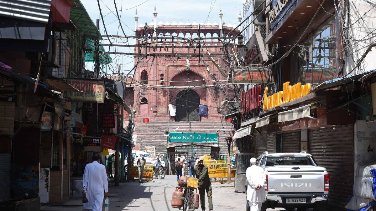 दिल्ली- जामा मस्जिद इलाके से 11 कोरोना मरीज मिले