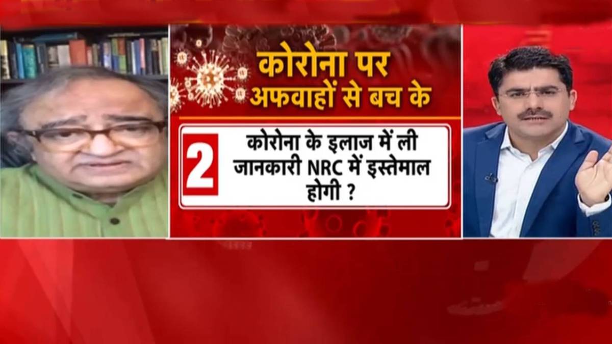 दंगल में बहस के दौरान लेखक तारेक फतह