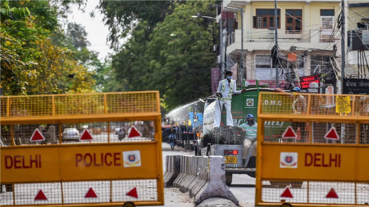 दिल्ली के 20 इलाकों में सीलबंदी