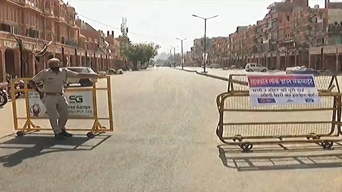 जयपुर के रामगंज मोहल्ले की तस्वीर