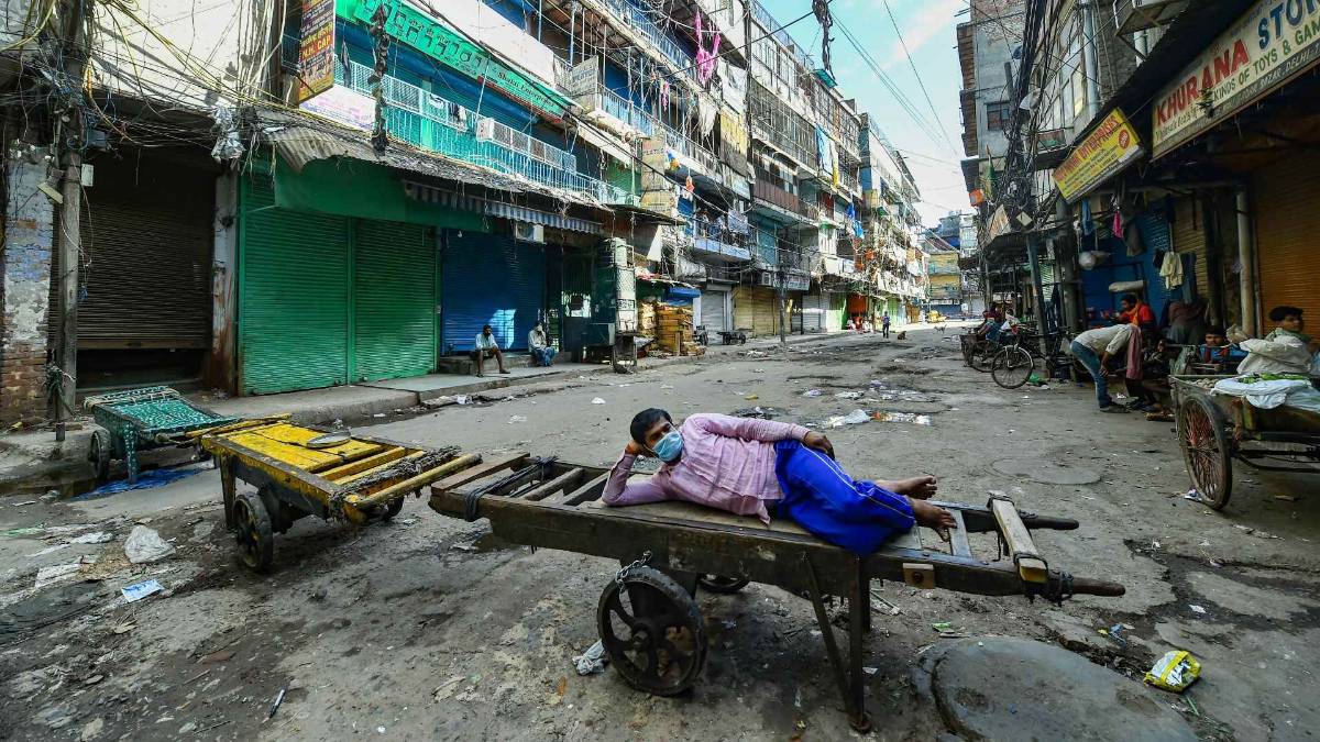 लॉकडाउन के दौरान बंद पड़े शहर