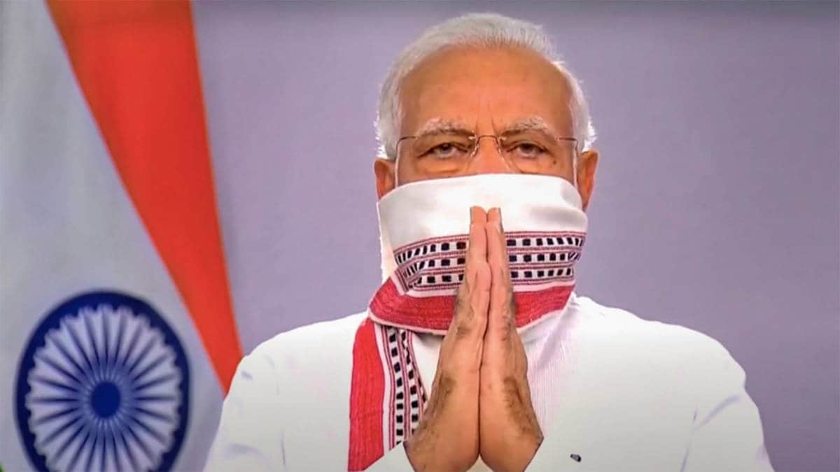 PM मोदी का संबोधन (फोटो-पीटीआई)