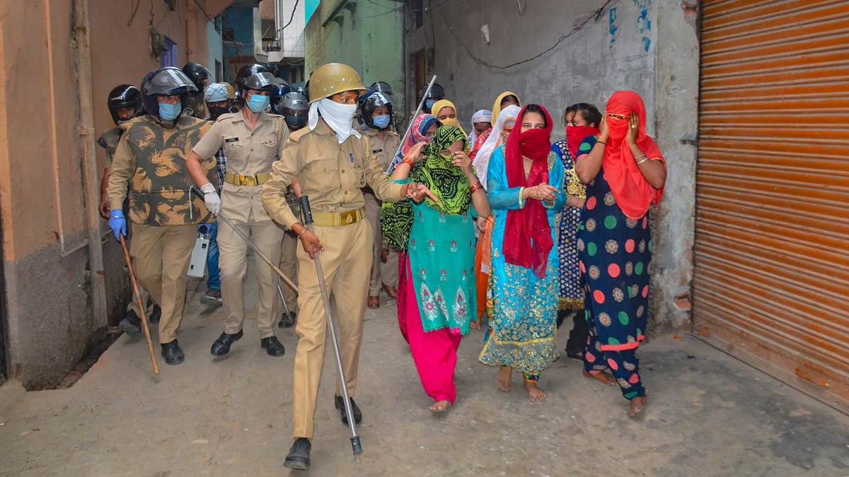 मुरादाबाद में हुए हमले में महिलाओं की गिरफ्तारी