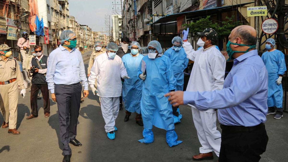 इंदौर में कोरोना का कहर चरम पर