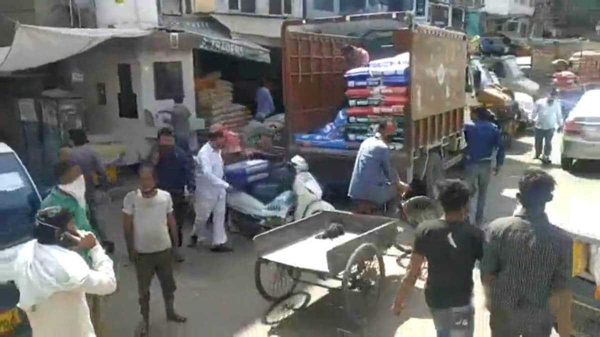 दिल्ली का एक बड़ा थोक बाजार