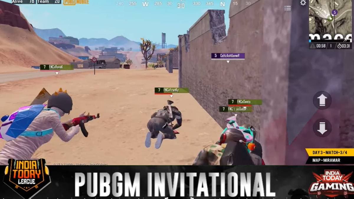India Today PUBG League 2020