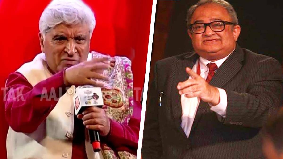 Tarek Fatah and Javed Akhtar exclusive interview with Aajtak