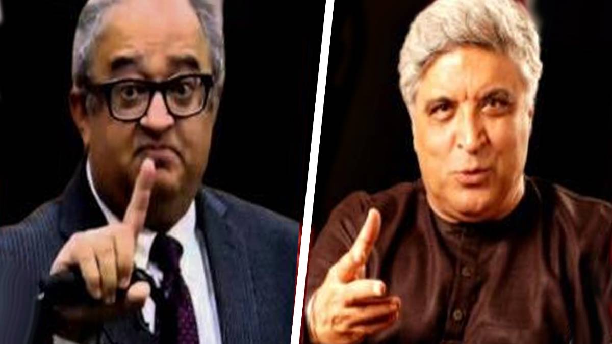 जावेद अख्तर/ तारिक फतेह(File- Khabardar Show)