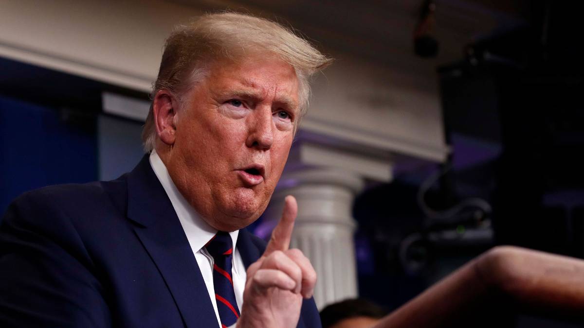 ट्रंप का बेतुका बयान (फोटो-पीटीआई)