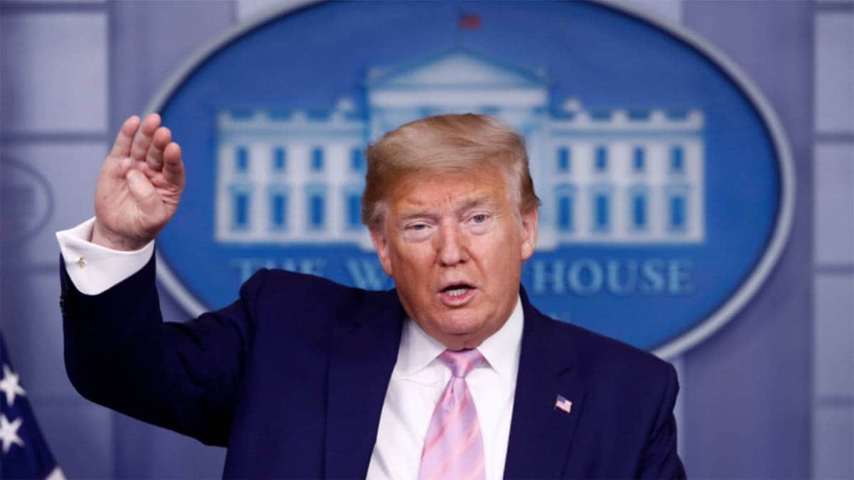 ट्रंप ने दिया बेतुका बयान (फोटो-पीटीआई)