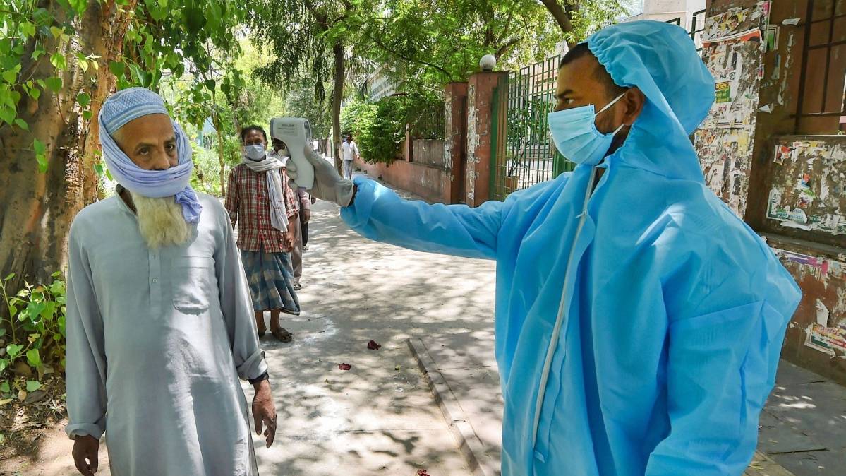 कोरोना रिकवरी रेट में बढ़ोतरी (File-PTI)