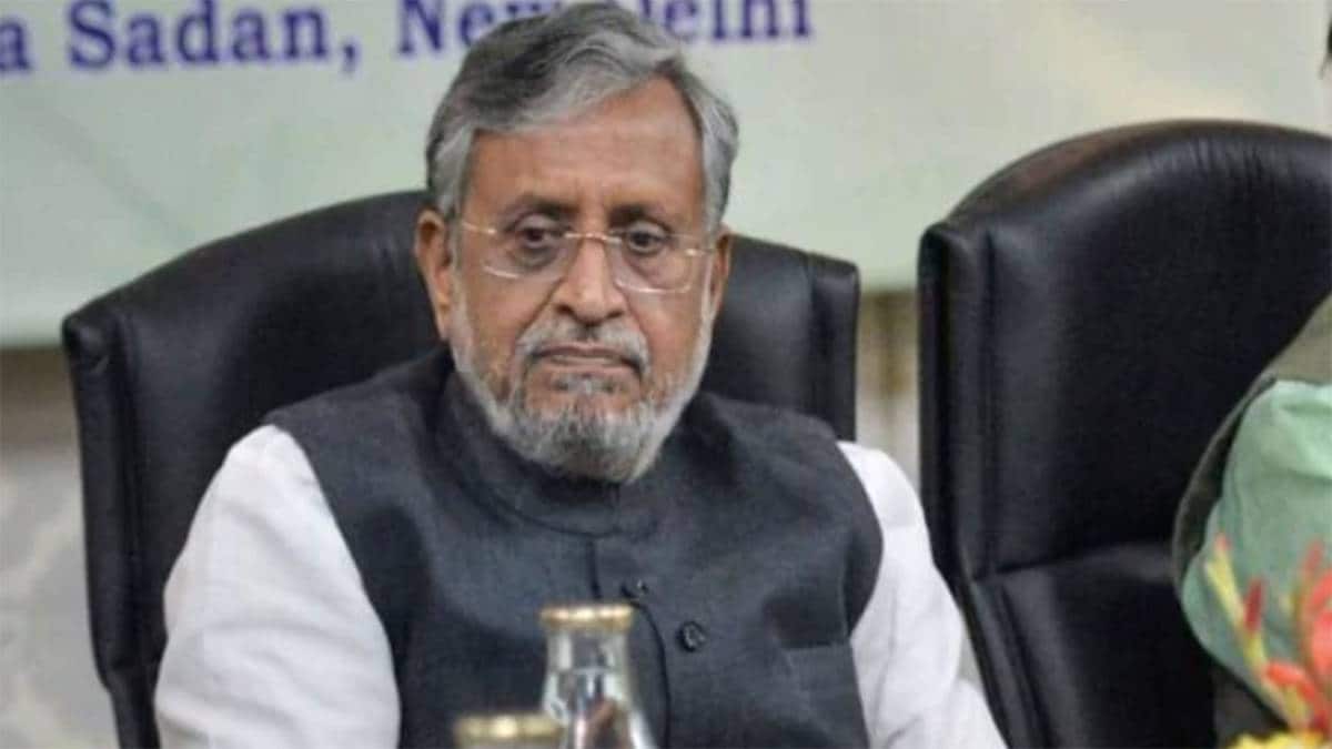 Bihar Deputy Chief Minister Sushil Modi