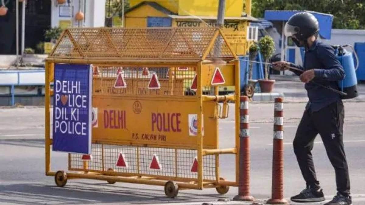 दिल्ली-फरीदाबाद बॉर्डर सील (File-PTI)