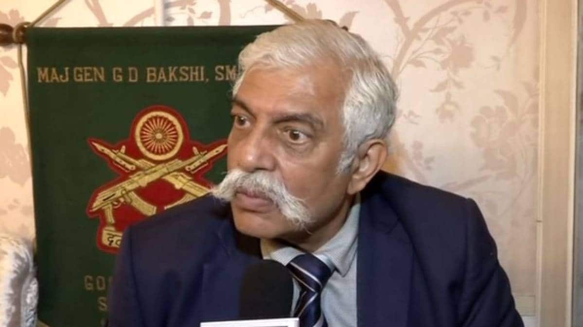 Indian Officer GD Bakshi (File- ANI)