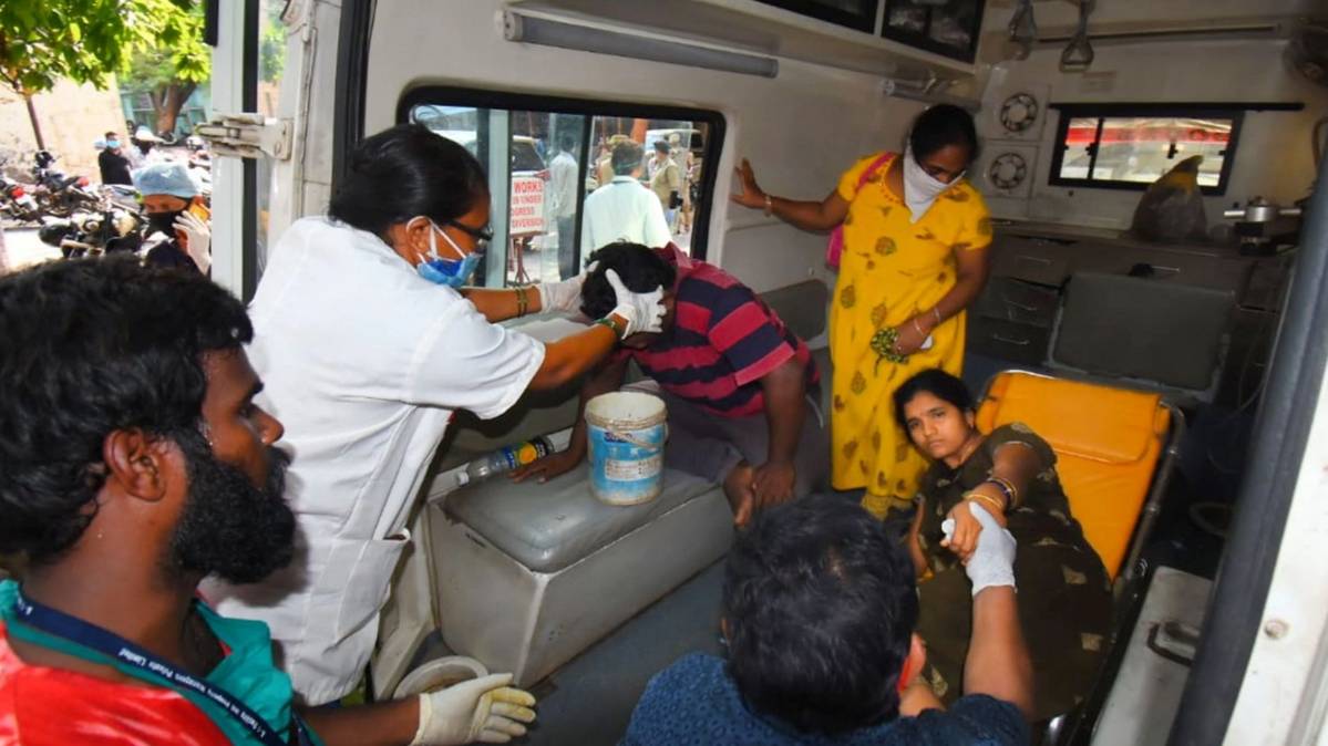 विशाखापट्टनम में हादसा (File-PTI)