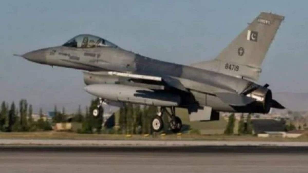 पाकिस्तान का एफ-16 लड़ाकू विमान (File-Getty image)