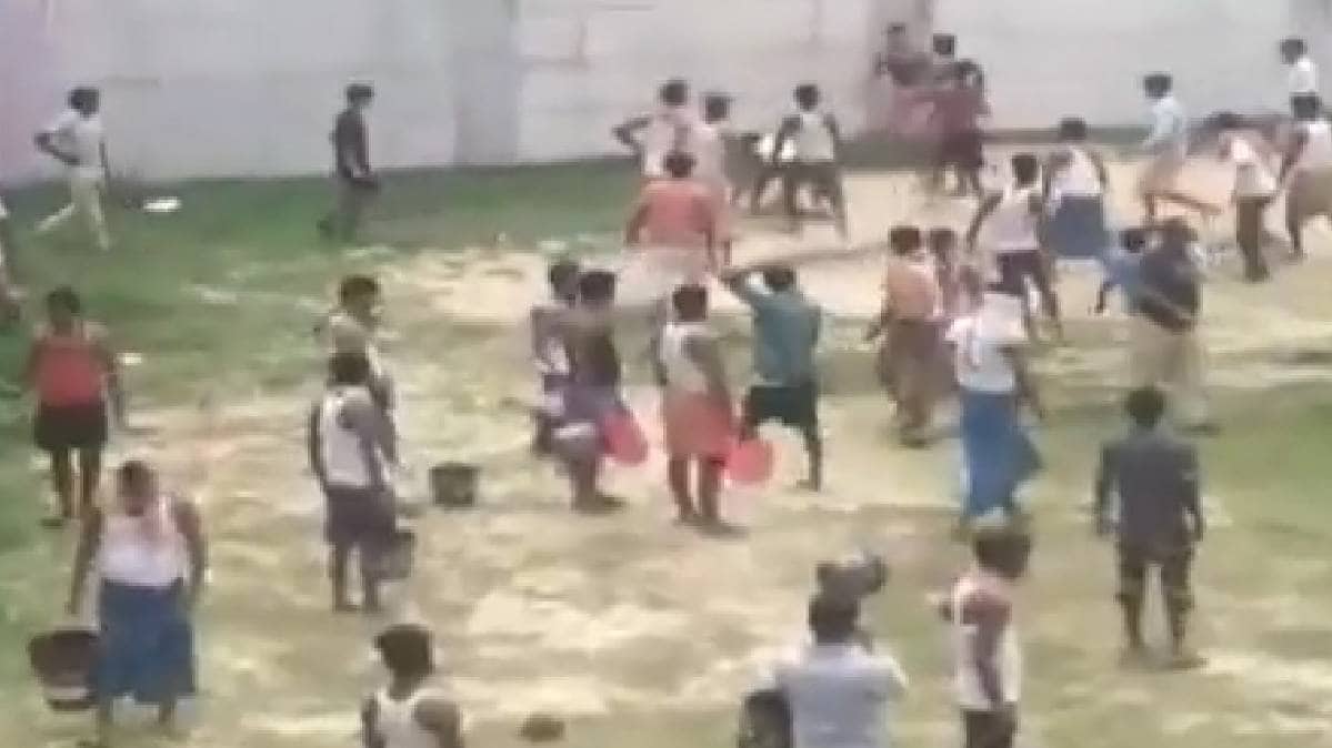 क्वारनटीन सेंटर में बवाल