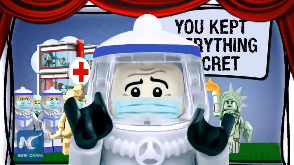 चीन ने किया वीडियो ट्वीट