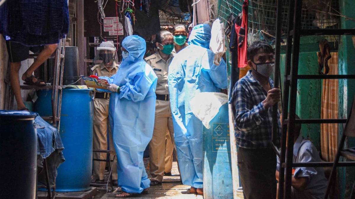 धारावी में कोरोना का कहर जारी
