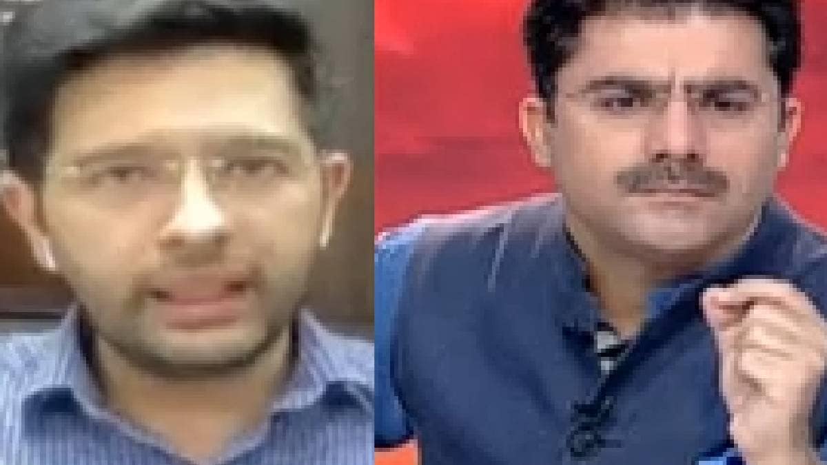 रोहित सरदाना-राघव चड्ढा