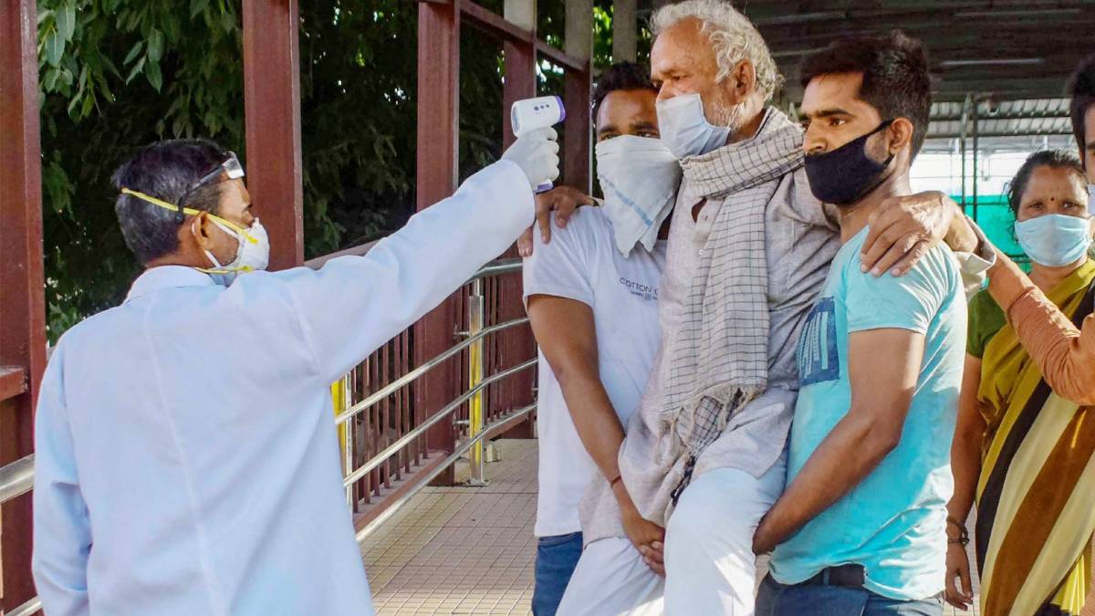 Coronavirus covid 19 infection is growing in model of development state Gujarat