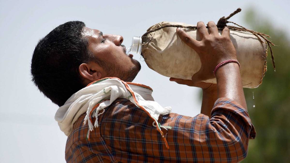 उत्तर भारत पर गर्मी का प्रकोप