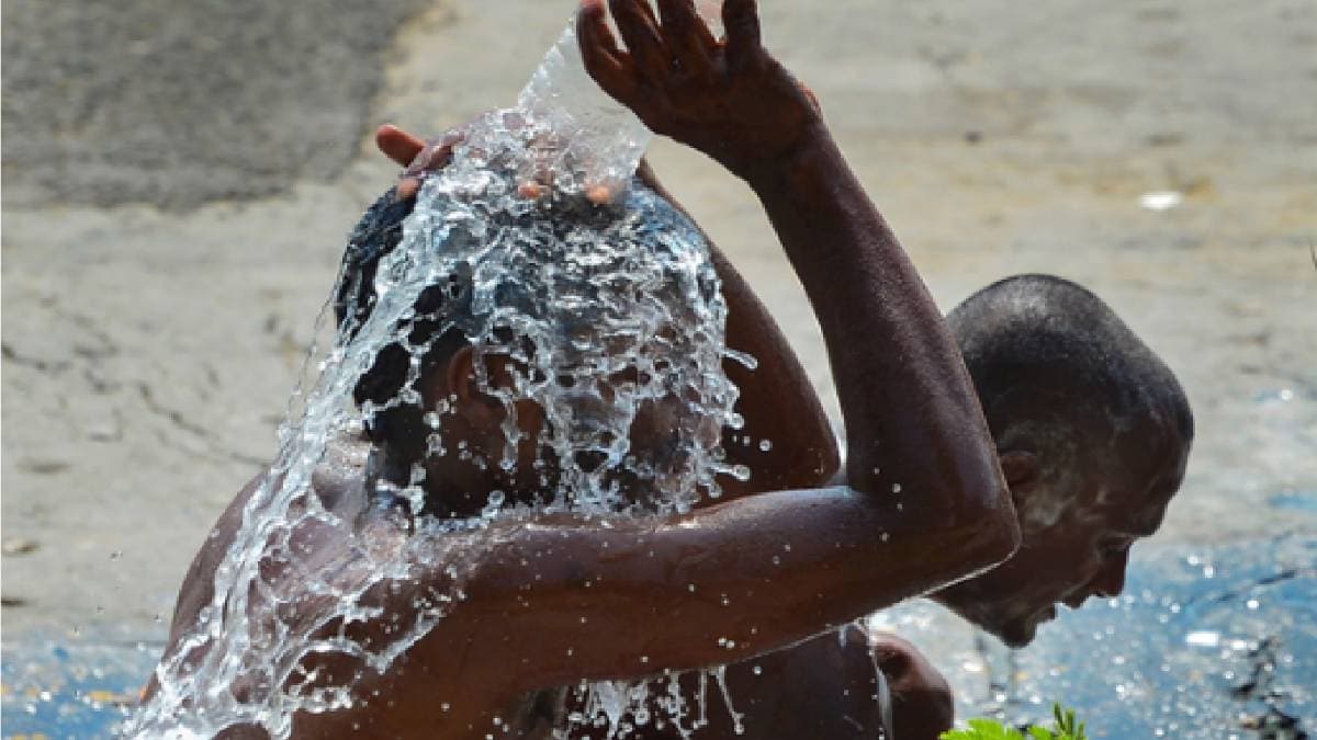 गर्मी से लोग परेशान