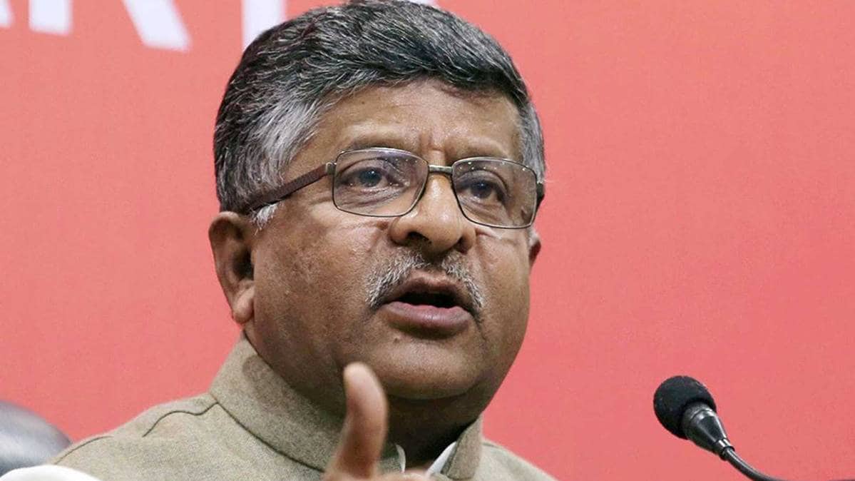 E-Agenda: Law, IT and Communication Minister Ravi Shankar Prasad