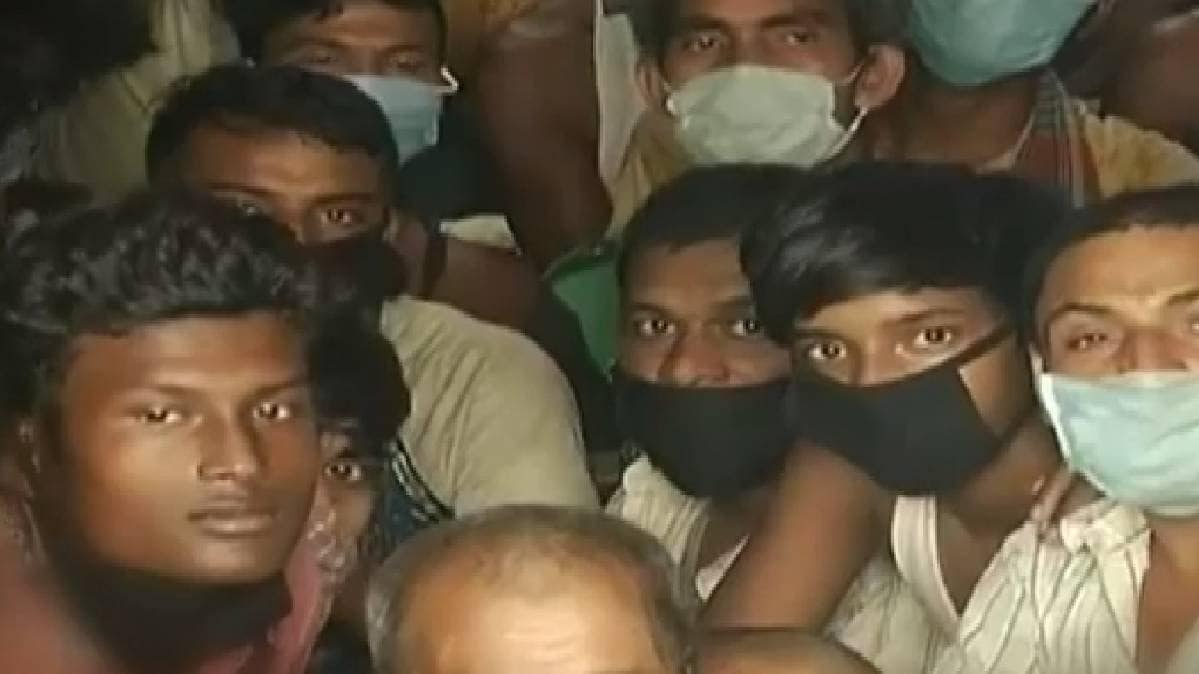 मजदूरों की मजबूरी बयां करती  वीडियो.