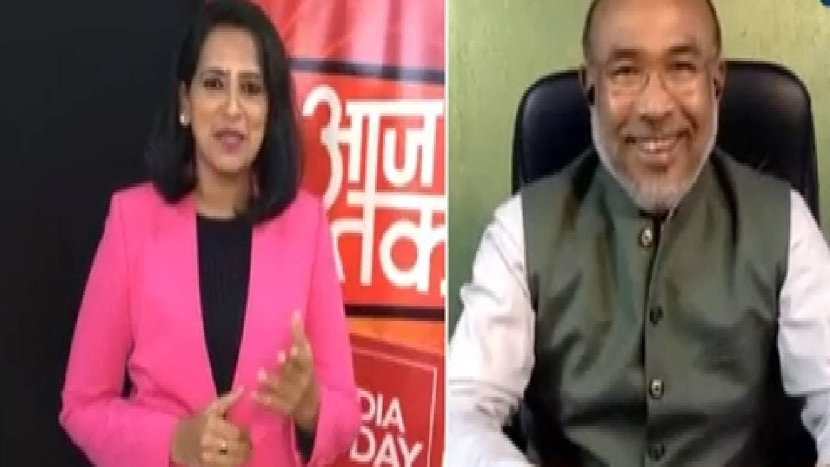 eAgenda Aaj Tak CM Special: सीएम एन बीरेन सिंह