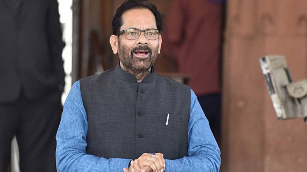E-Agenda: Minority Affairs Minister Mukhtar Abbas Naqvi