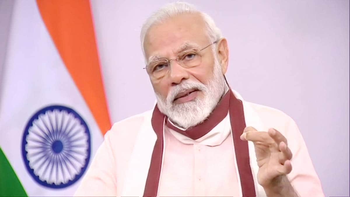 PM Narendra Modi announces economic package of 20 lakh crores (Photo- ANI)