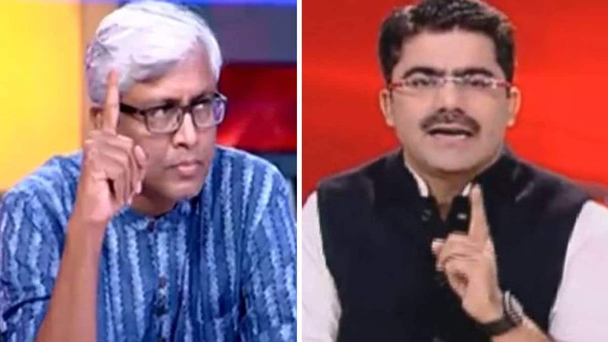 Rohit Sardana discussion with Ashutosh over bus politics in UP