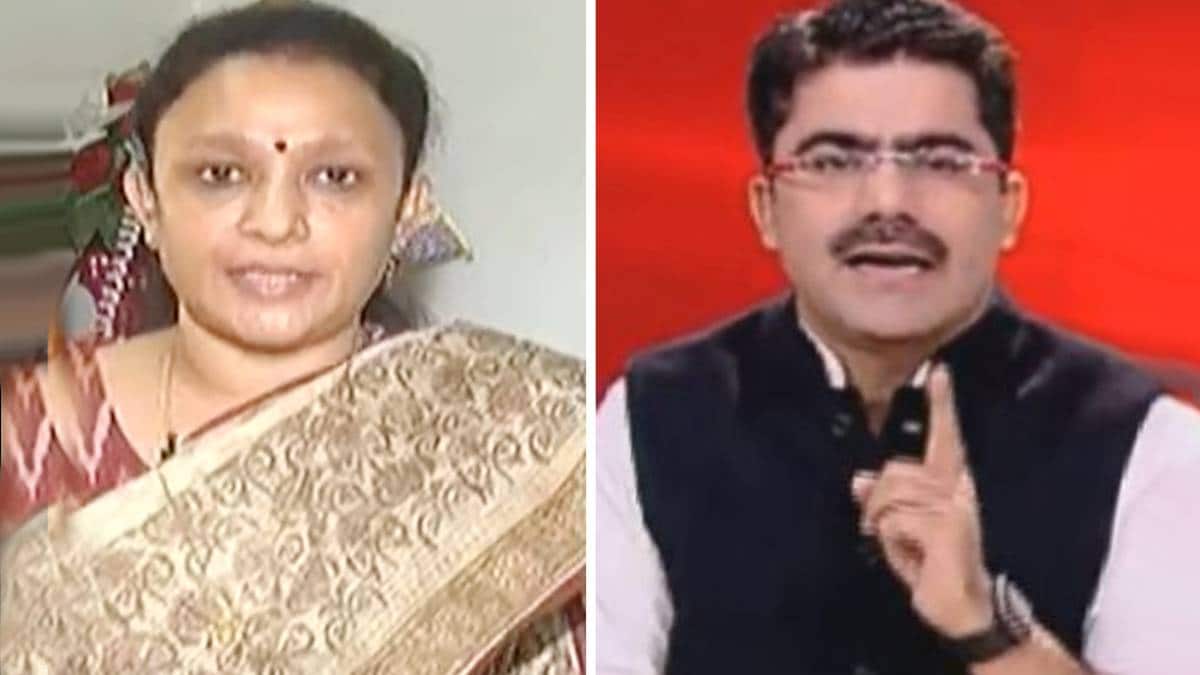 Rohit Sardana questions with Aradhana Misra on UP bus politics