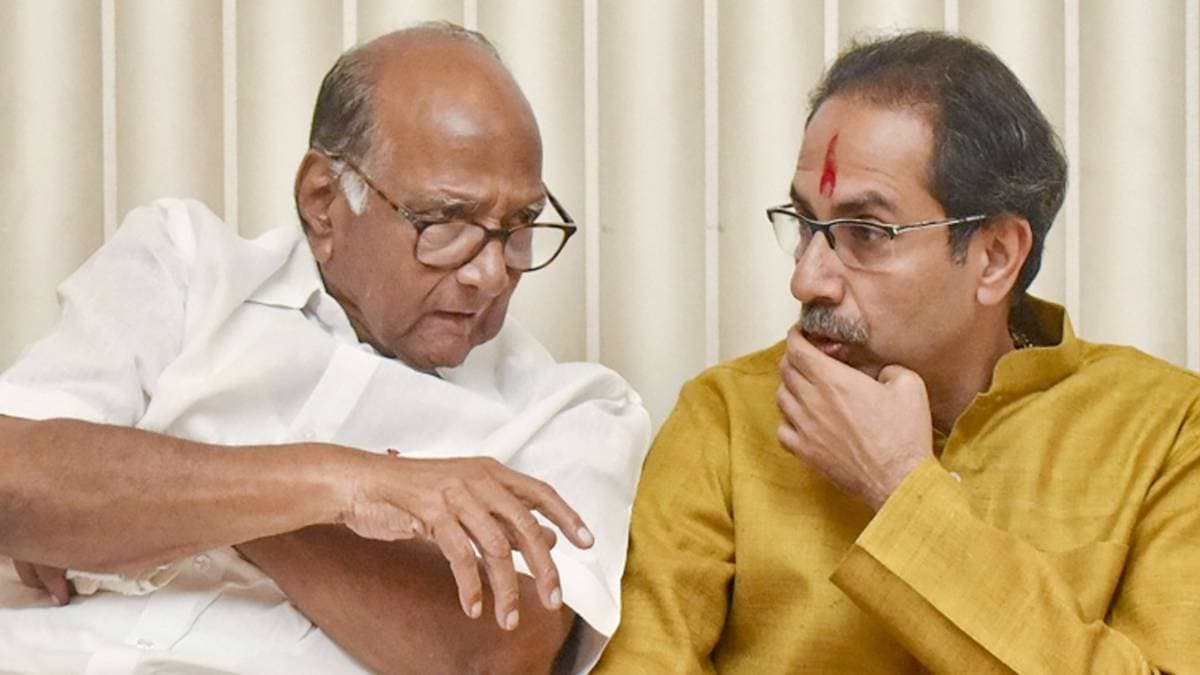 Pawar-Uddhav meet sparks rumors (File Photo- PTI)