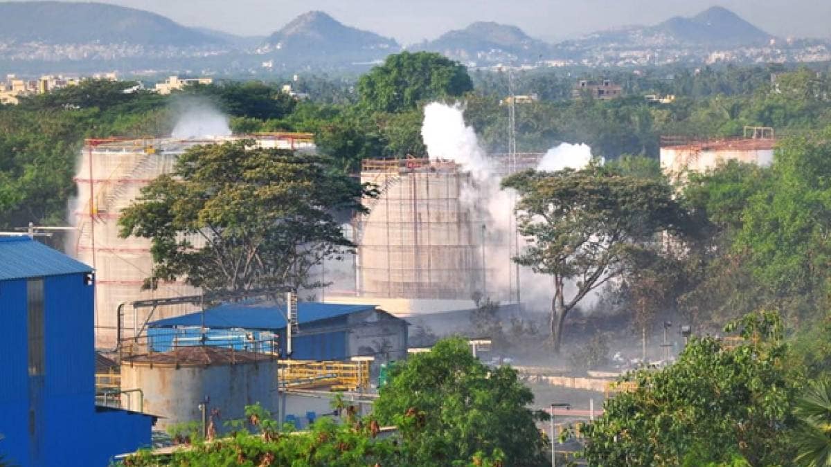 विशाखापट्टनम में गैस लीक