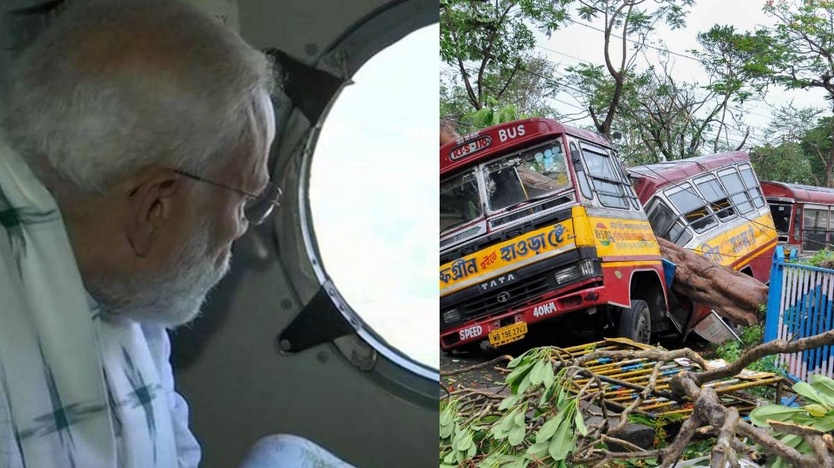 प्रधानमंत्री नरेंद्र मोदी/ तूफान अम्फान से मची तबाही (File- ANI/ PTI)