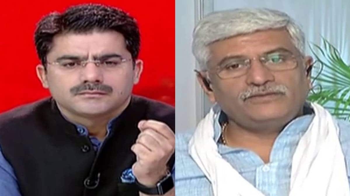 रोहित सरदाना/ गजेंद्र सिंह शेखावत (File- E-Agenda Aaj Tak)