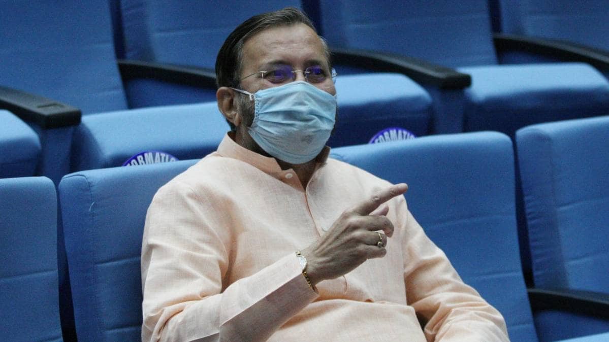 केंद्रीय मंत्री जावड़ेकर  eAgenda AajTak, 1 Year Of Modi Govt. 2.0